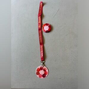 NEW Rare Beauty Special Event Lanyard with Commemorative Button pin
